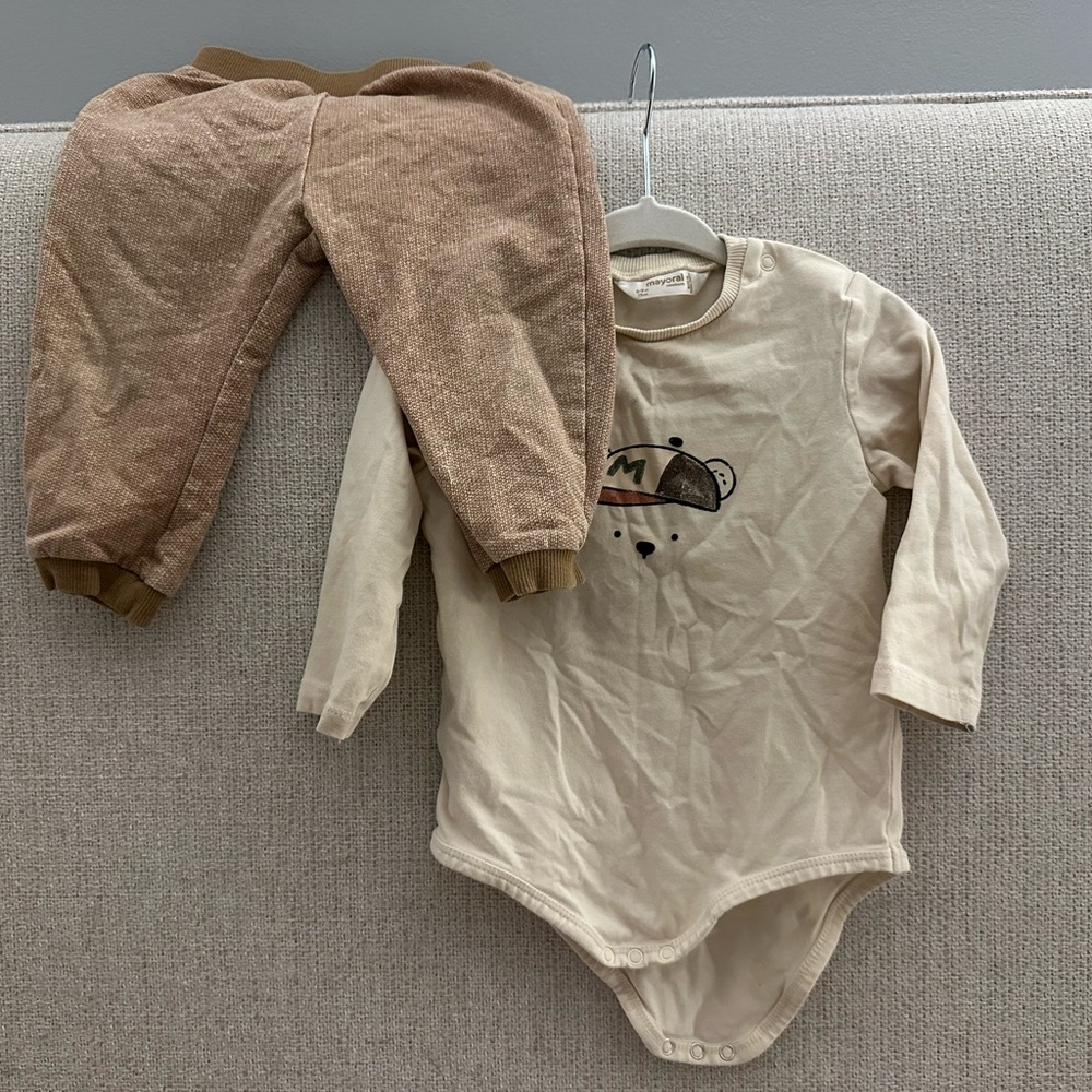 Mayoral Two Piece Set 6-9 Mo